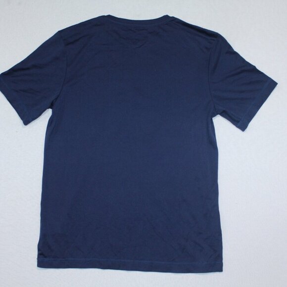 Majestic Men Blue Tee Shirt Cleveland Indians Short Sleeve Coolbase Size Medium - Picture 2 of 8